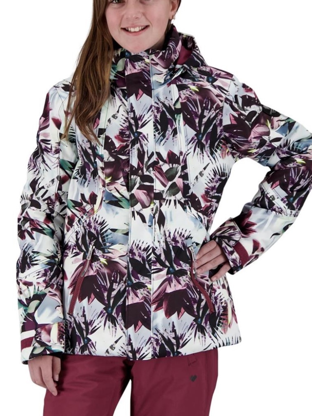 Obermeyer Girls Taja Print Jacket - size Large (12-14)